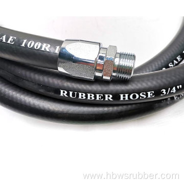 Flexible AntiStatic Gasoline 3/4" Rubber Fuel Dispenser Hose